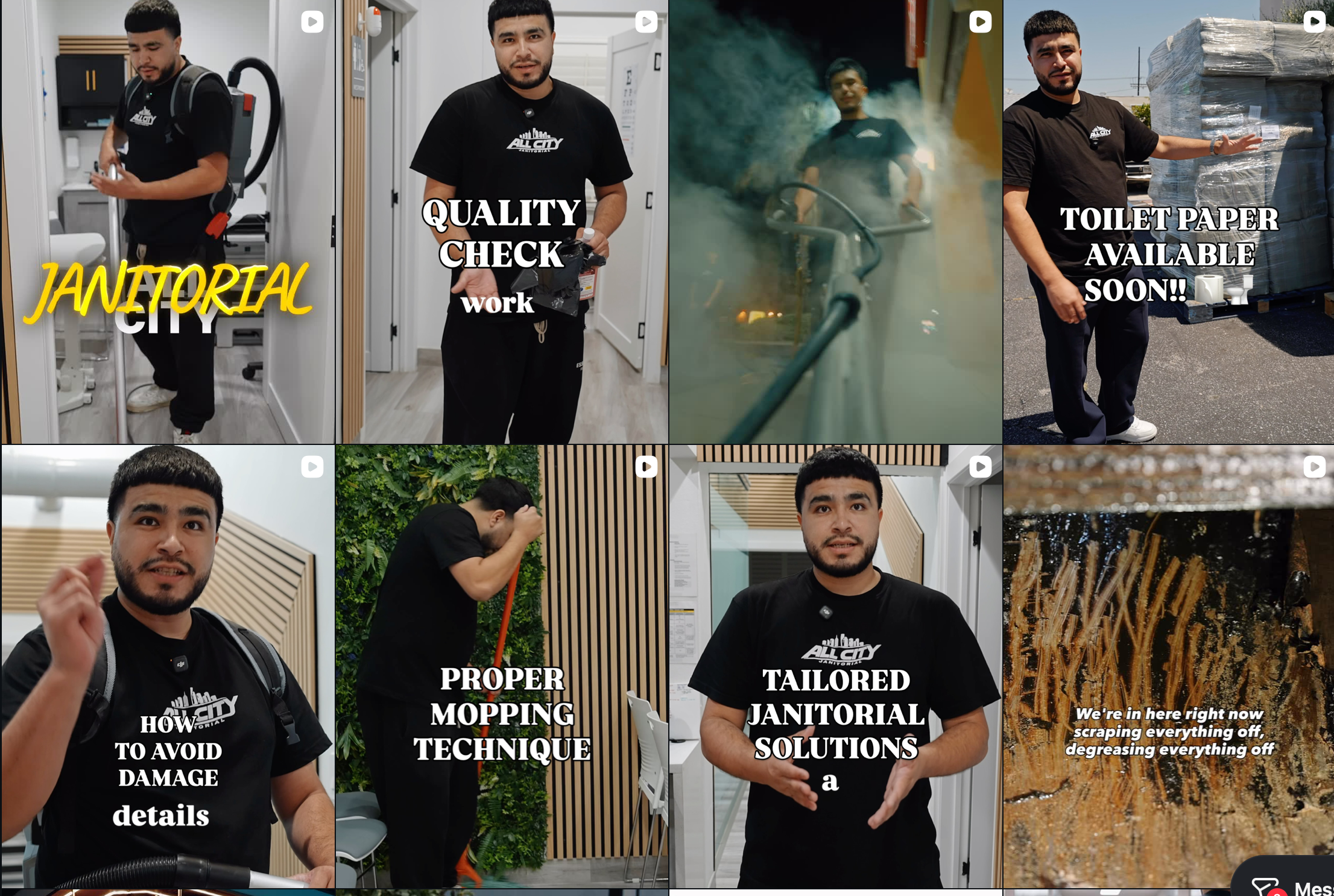 All City Janitorial content preview